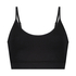 Strappy bralette, Black