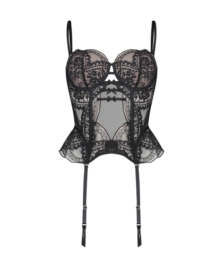 Oceana Bustier Rebecca Mir, Black