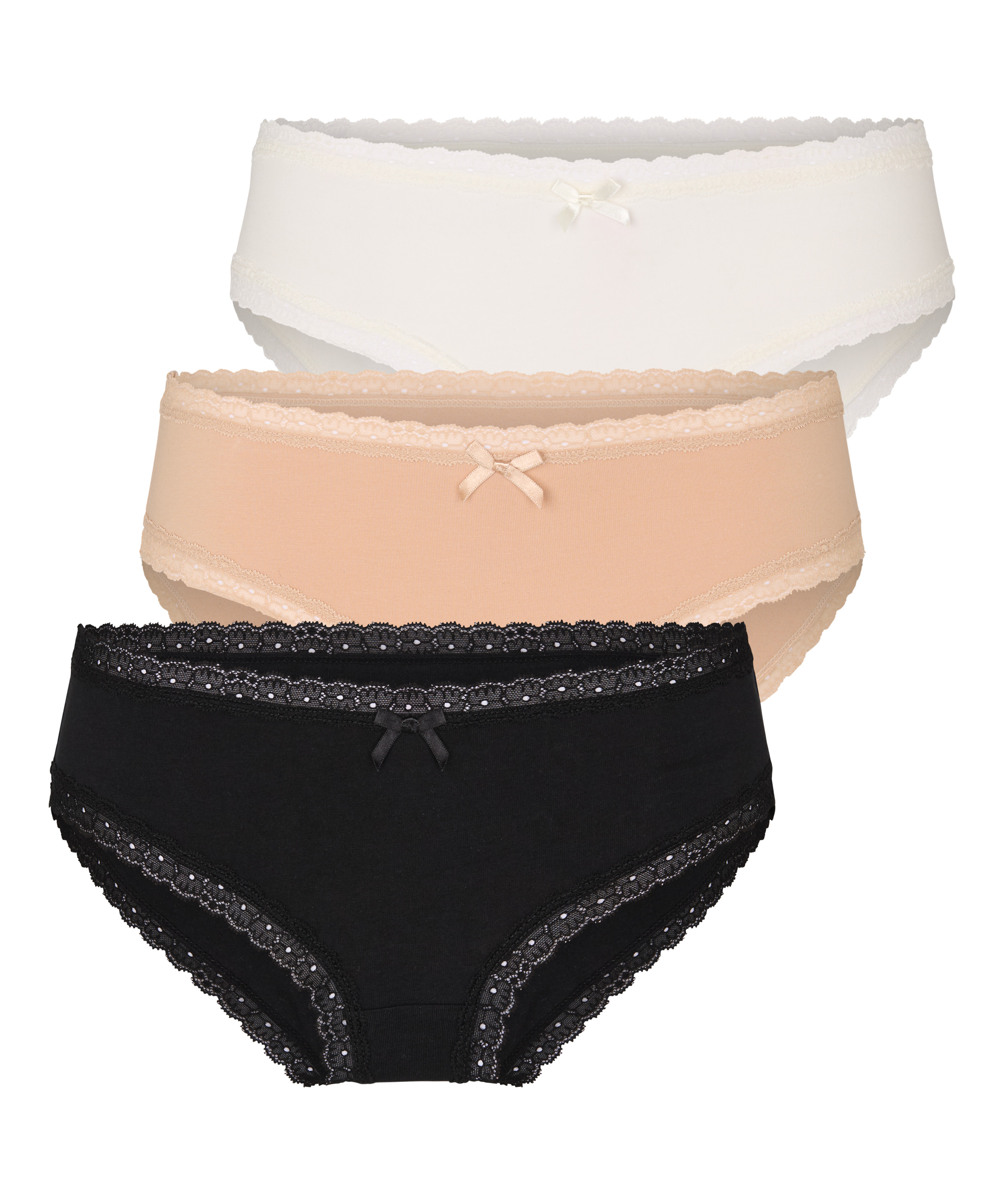 Multipack Cotton Brazilian, Beige, main