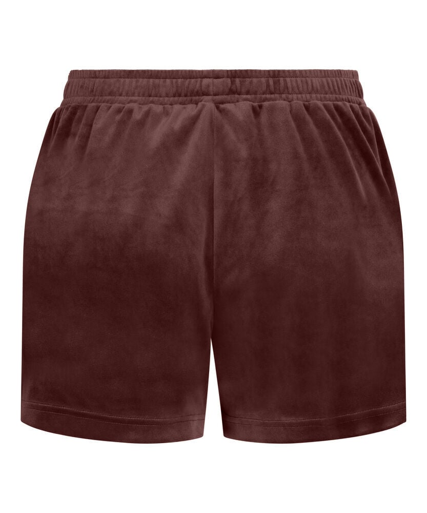 Velvet Pocket shorts, Brown, main