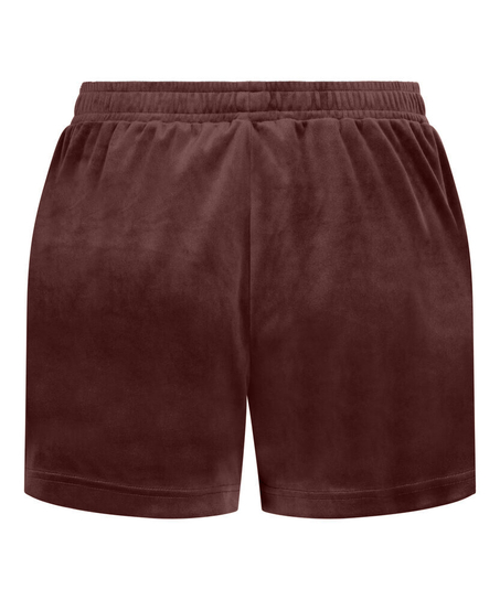 Velvet Pocket shorts, Brown