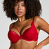 Whitney Padded Underwired Maximizer Bra, Red
