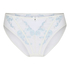 High Waisted Brazilian Peonie, White