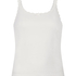 Pointelle Singlet, White
