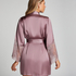 Satin Kimono, Purple