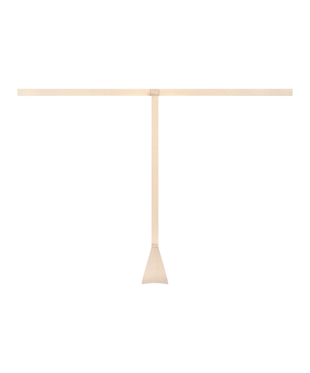 Seamless thong, Beige