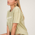 Pyjama Set with Short and T-shirt, Green