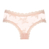 V-shaped Brazilian knickers mesh, Pink