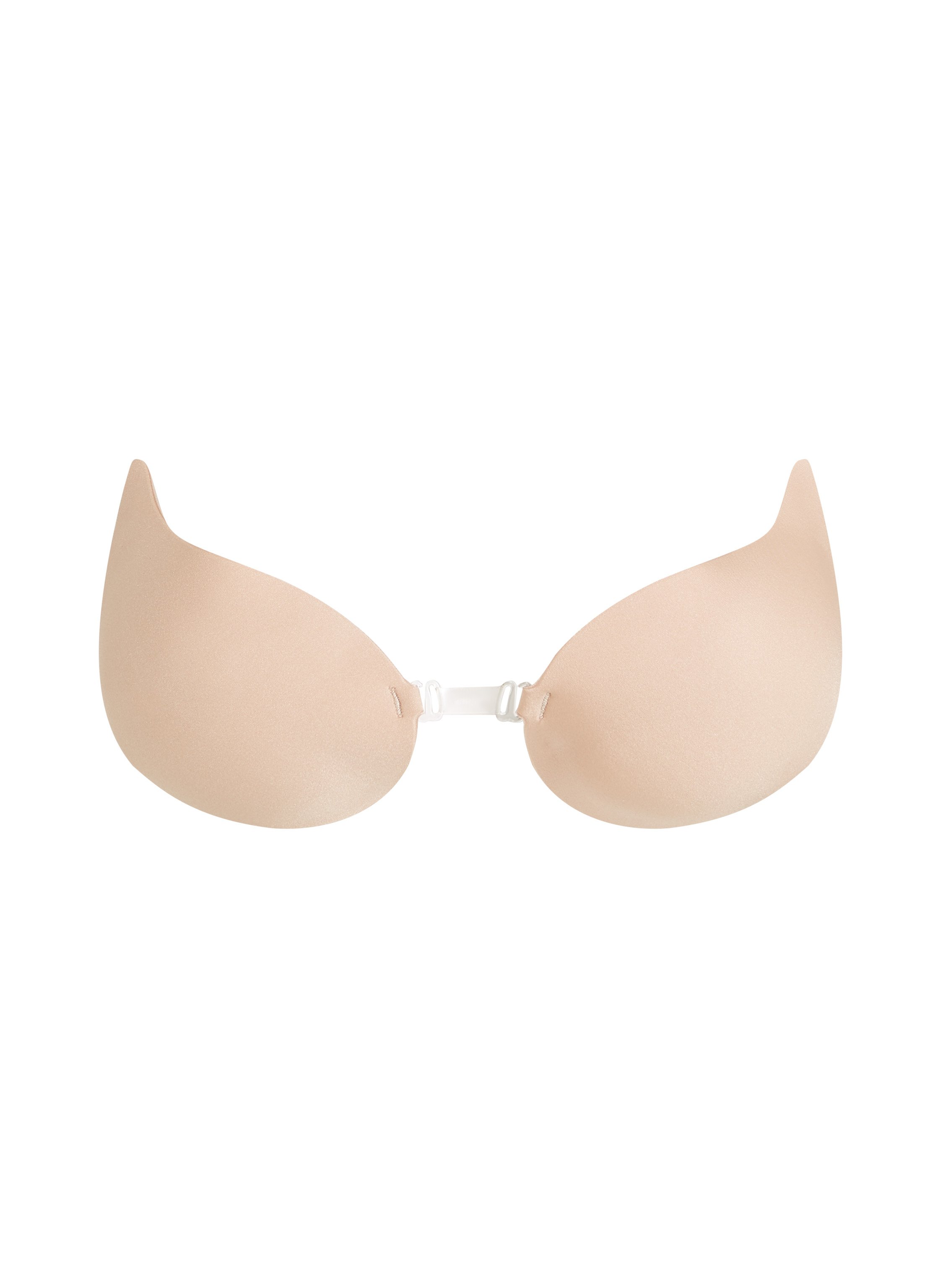 Adhesive bra Plunge, Beige, main