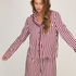 Pyjama Set Poplin Ruffle, Pink