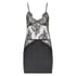 Silk Slip Dress, Black