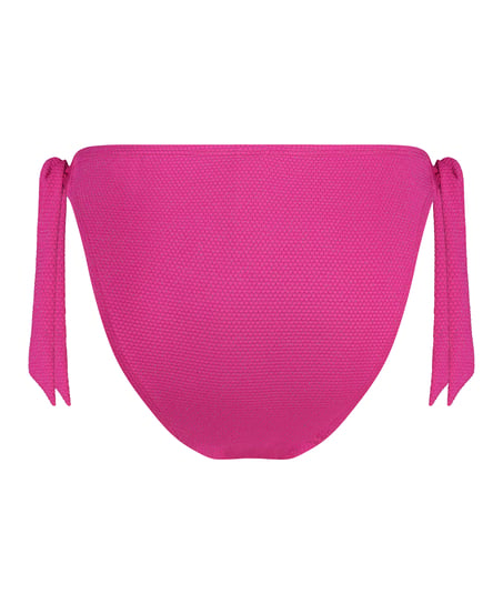 Scallop Lurex Rio Bikini Bottoms, Pink