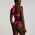 Naples Thong Bikini Bottoms, Pink
