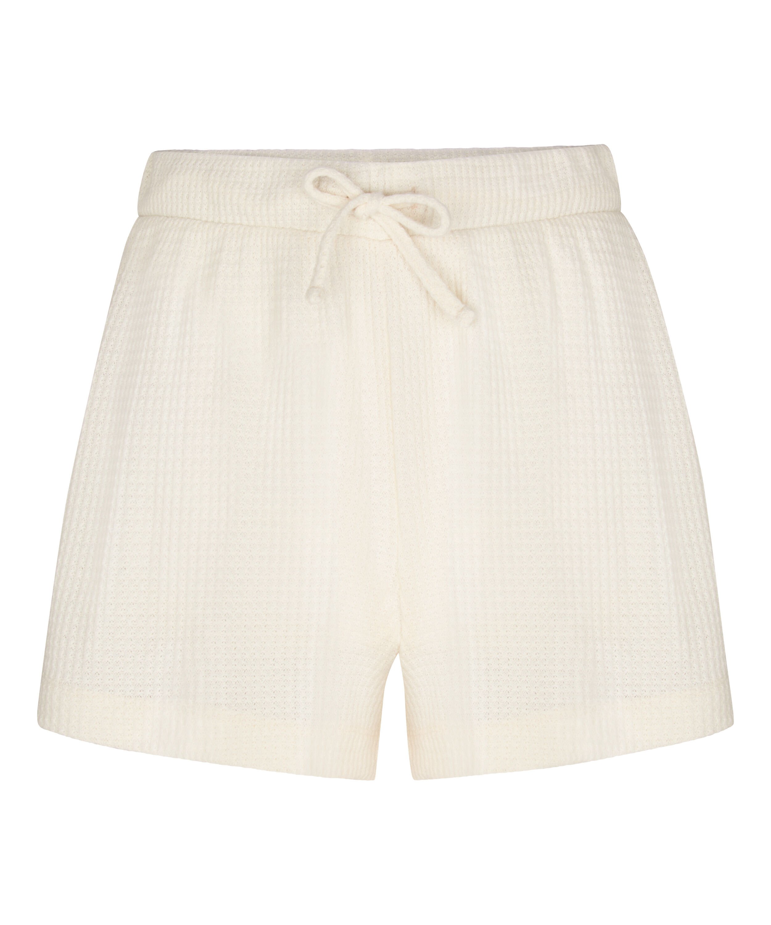 Short Waffle Sloane, White