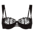 Olivia Non-Padded Underwired Bra, Black