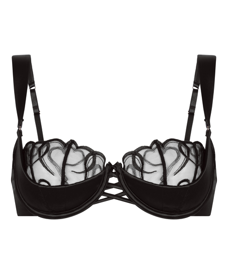 Olivia Non-Padded Underwired Bra, Black