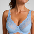 Diva Non-Padded Underwired Bra, Blue