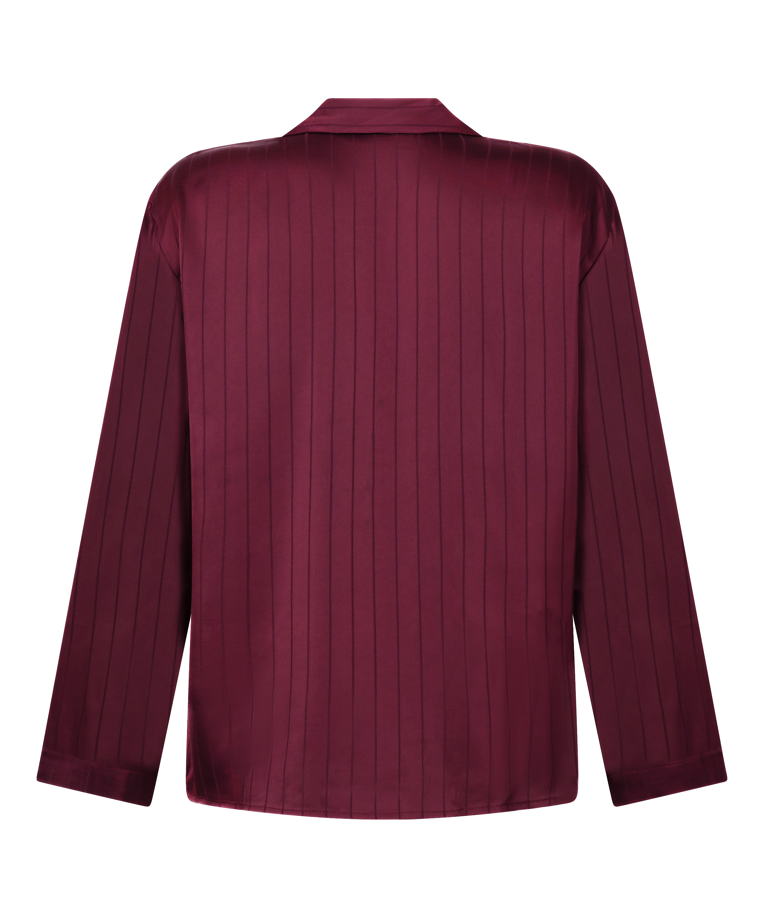 Satin Pinstripe Jacket, Purple, main