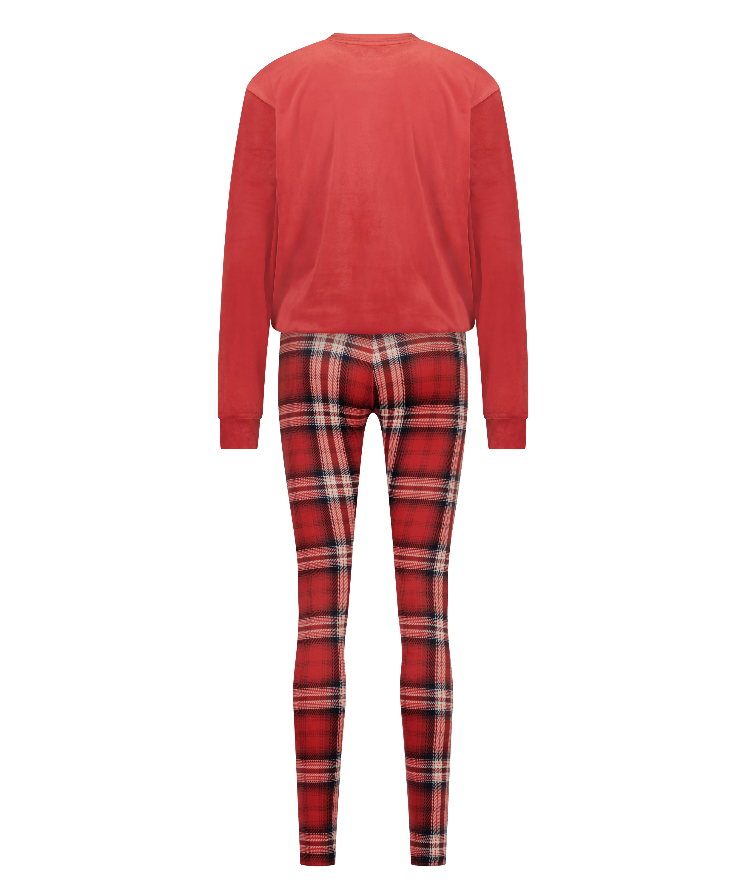 Pyjamaset with Bag, Red, main