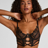 Scarlett Non-Padded Underwired Longline Bra, Black