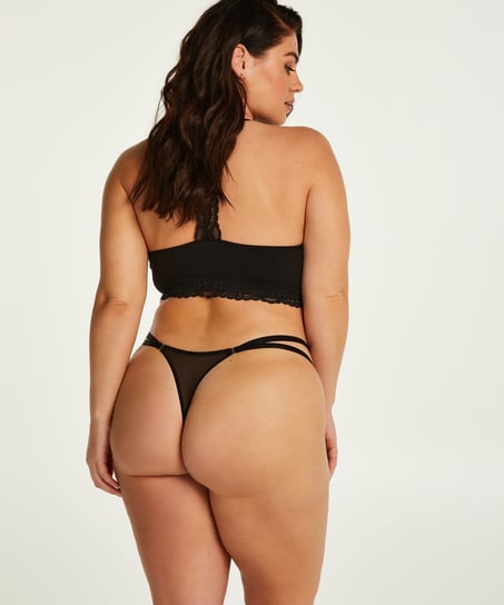 Maarya Curvy Thong, Black