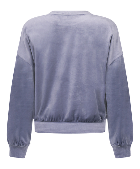 Velours Top, Blue