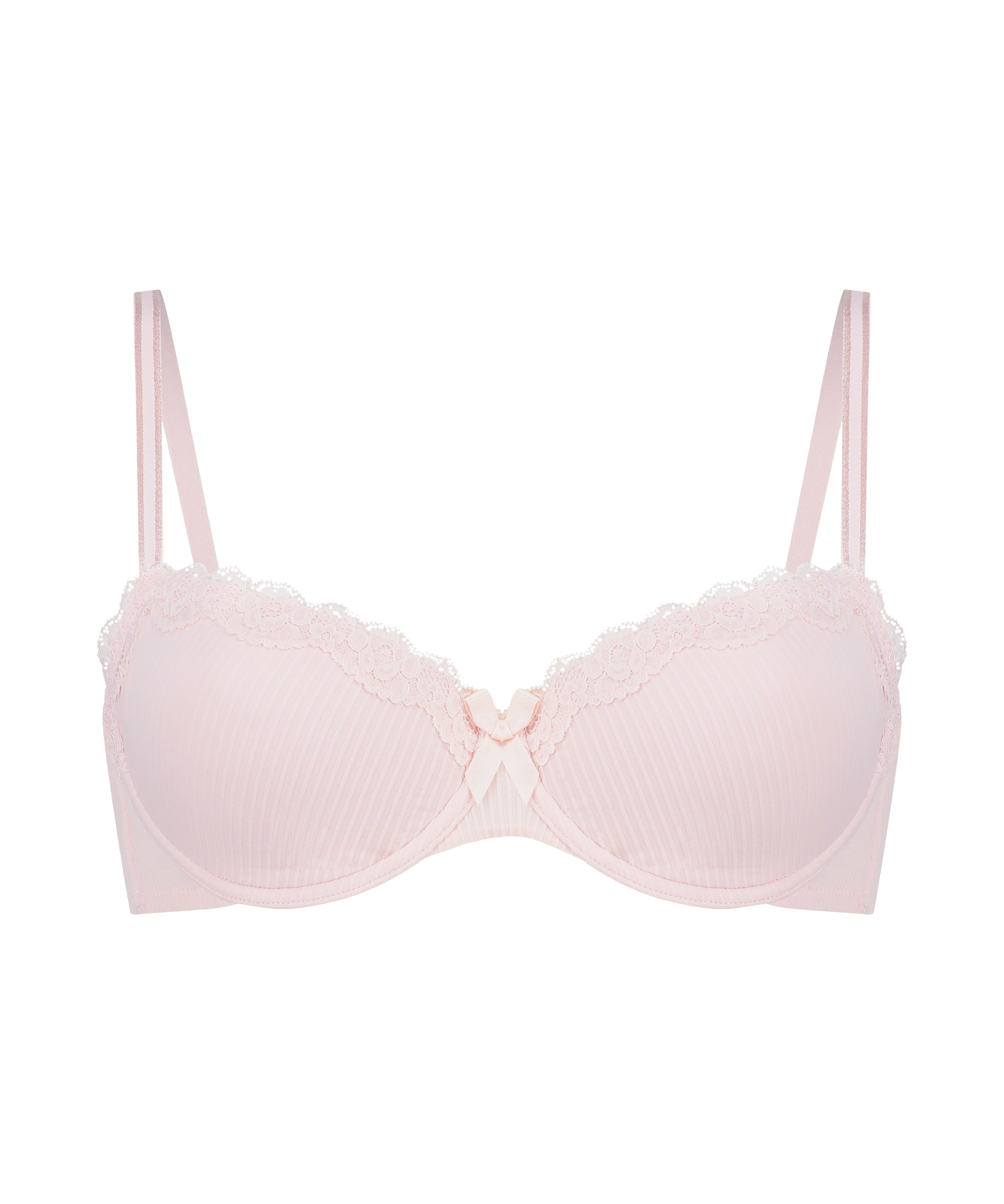 Lola Padded Underwired Bra, Pink, main
