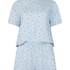 Pyjamaset Cotton, Blue