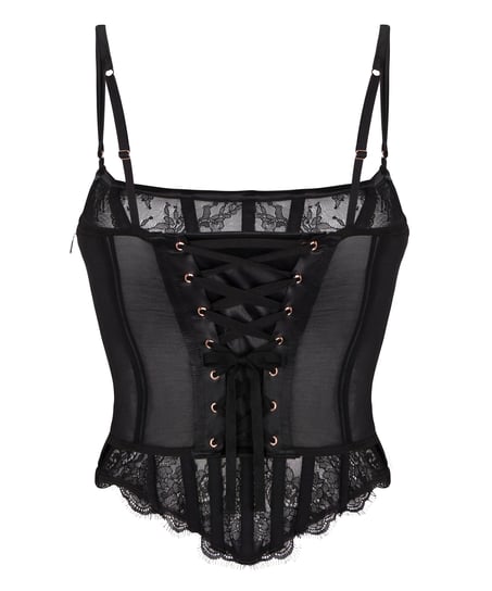 Bustier Sylvia, Black