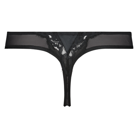 Poppy thong, Black