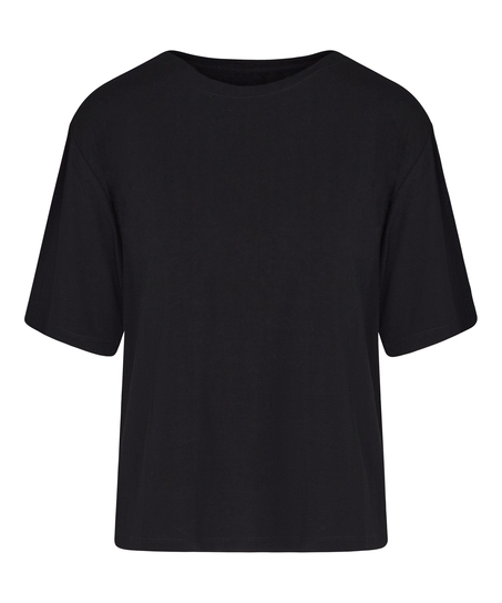 Pyjama Top Jersey Essential, Black