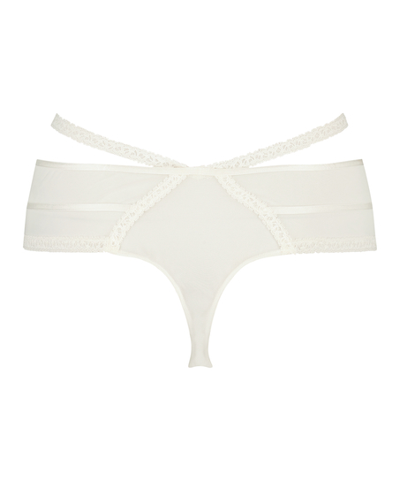 Lorraine thong Curvy, White