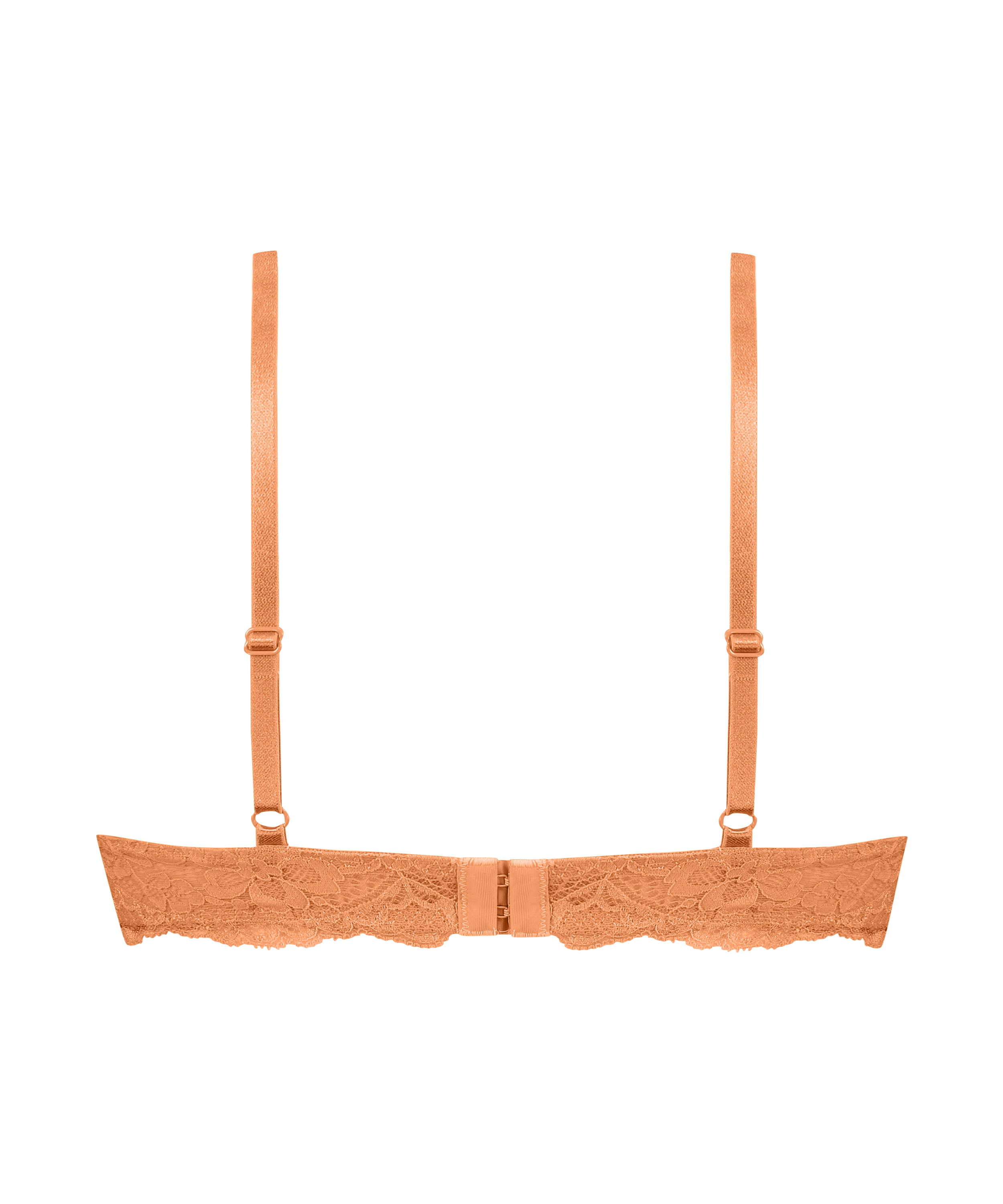 Marine Non-Padded Underwired Bra, Orange, main