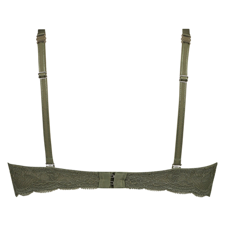 Angie Padded Underwired Bra, Green