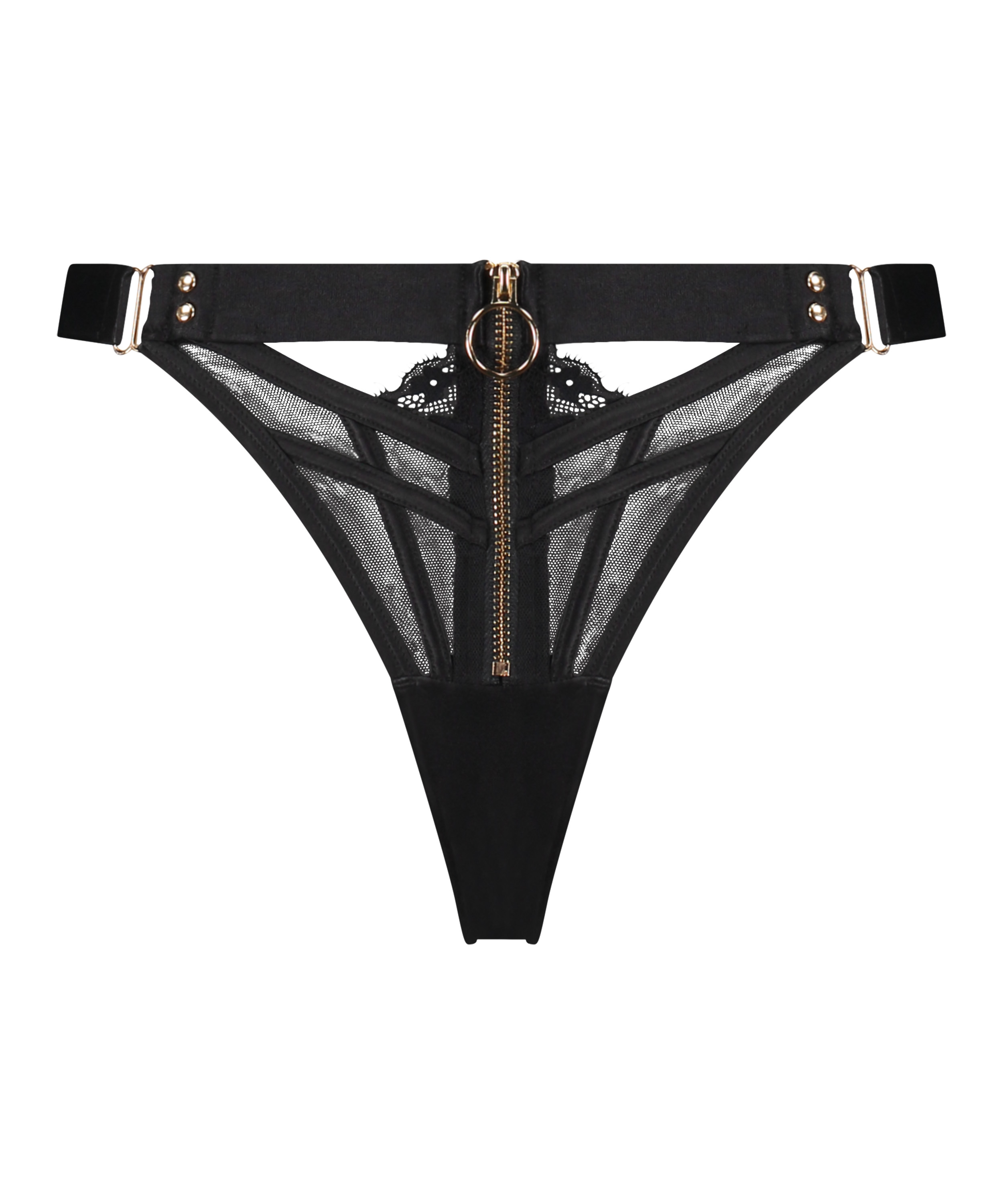 Sable Thong, Black, main