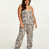 woven tapered Pyjama Pants, Gray