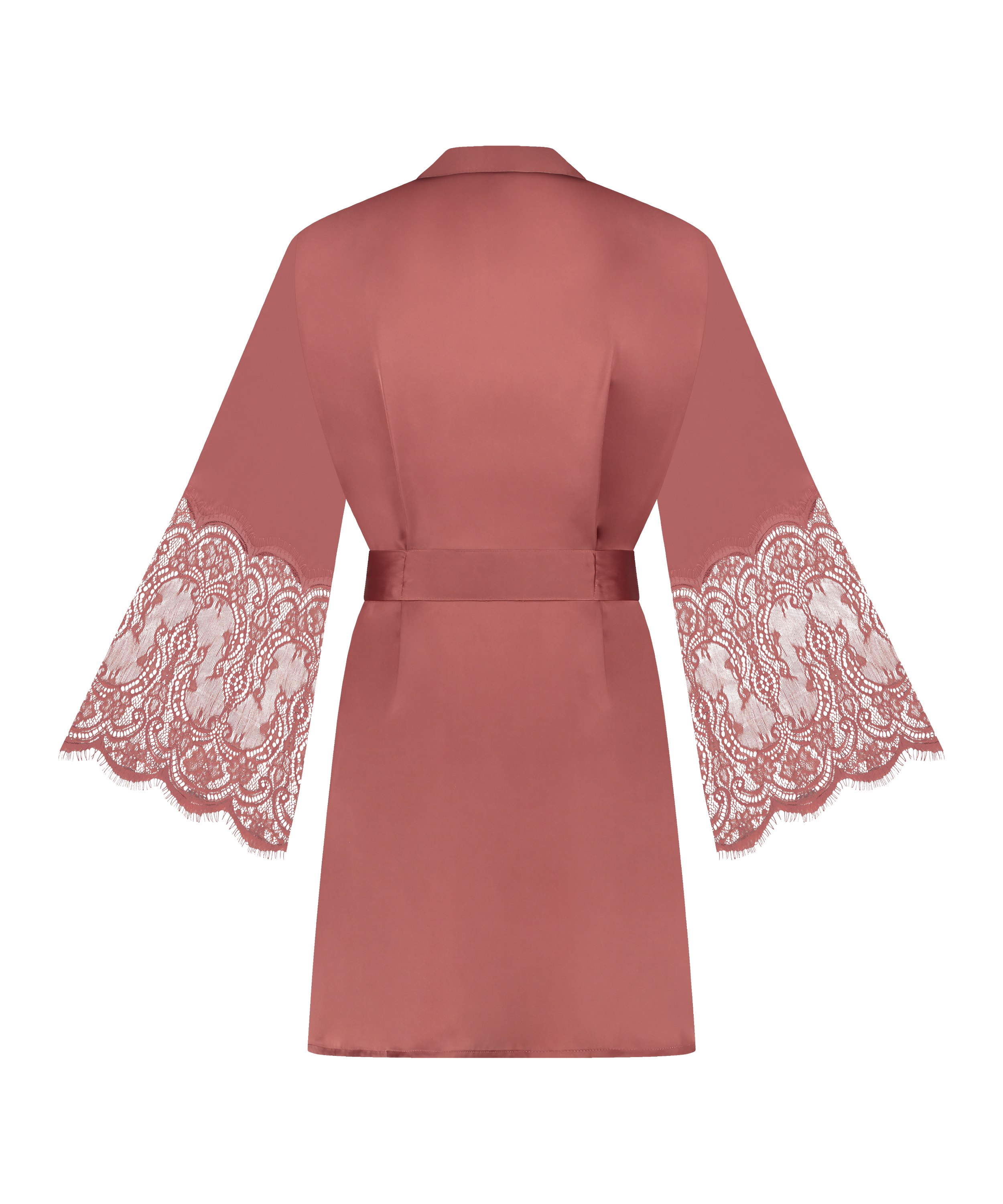 Satin Kimono, Pink, main