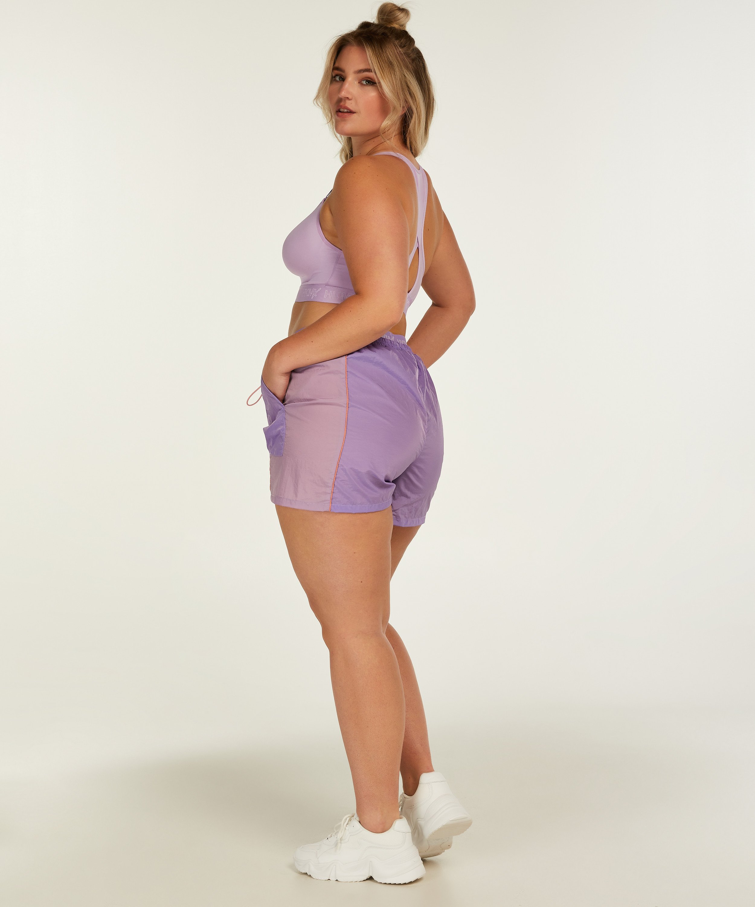 HKMX sport shorts, Purple, main