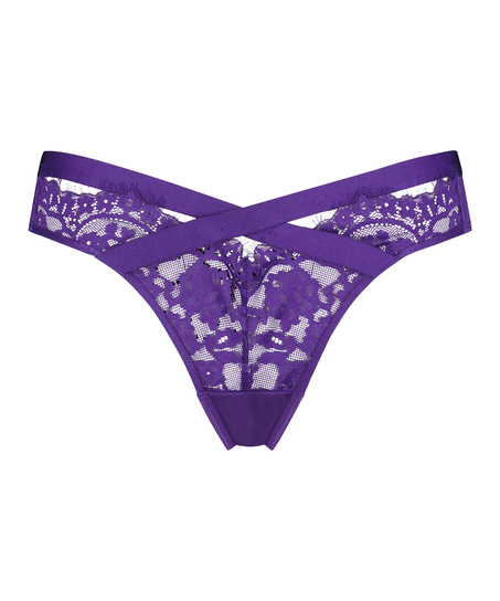 Noyenne High Leg Brazilian, Purple