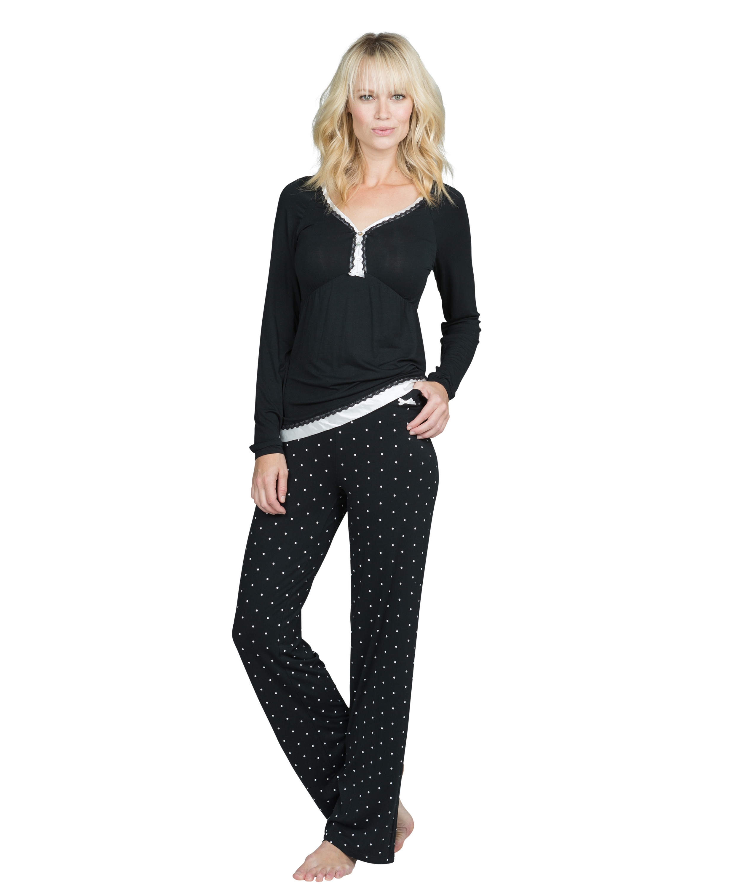 Pyjama set Pam, Black, main