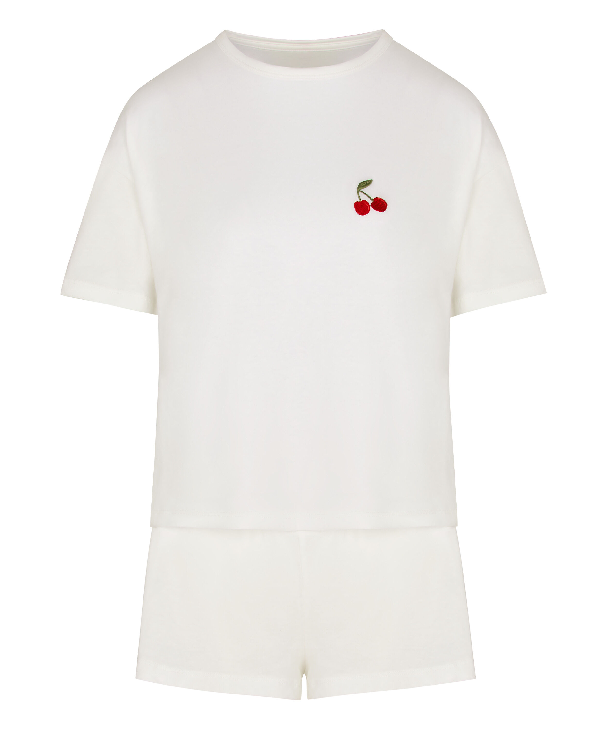 Pyjamaset Cotton, White