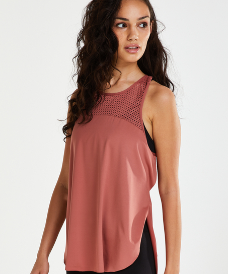HKMX loose fit tank top, Pink