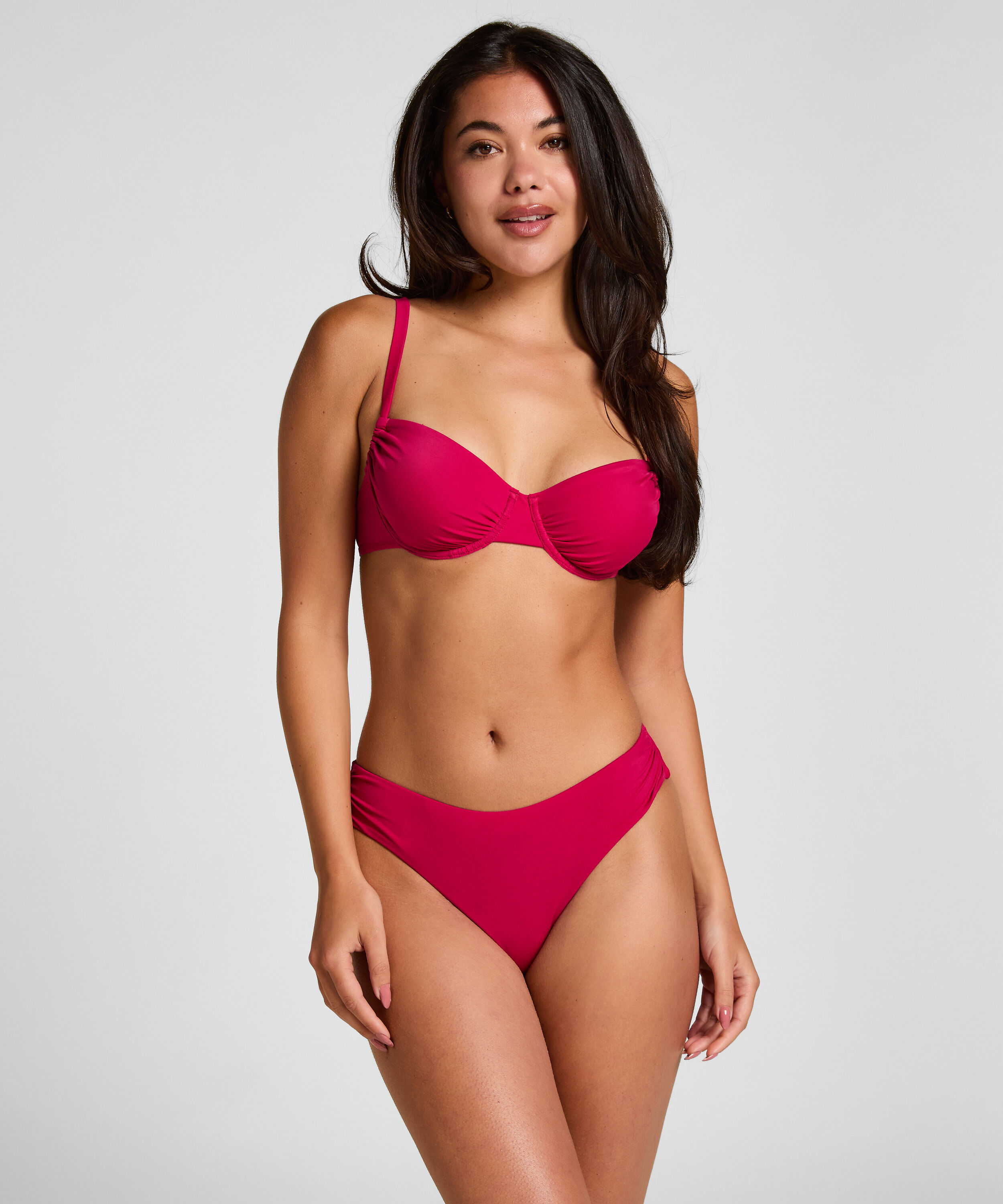 Padded Underwired Bikini Top Bardolino, Pink