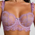Non-Padded Underwired Bra Naomi, Purple