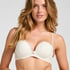 Marine Padded Underwired Strapless Maximizer Bra, White