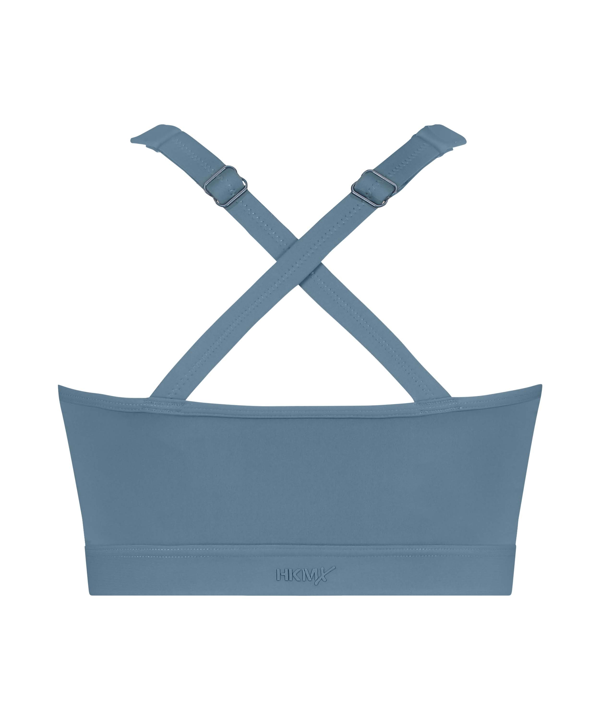 HKMX Sports bra The Pro Level 3, Blue, main