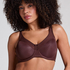 Nina Non-Padded Underwired Minimizer Bra, Brown