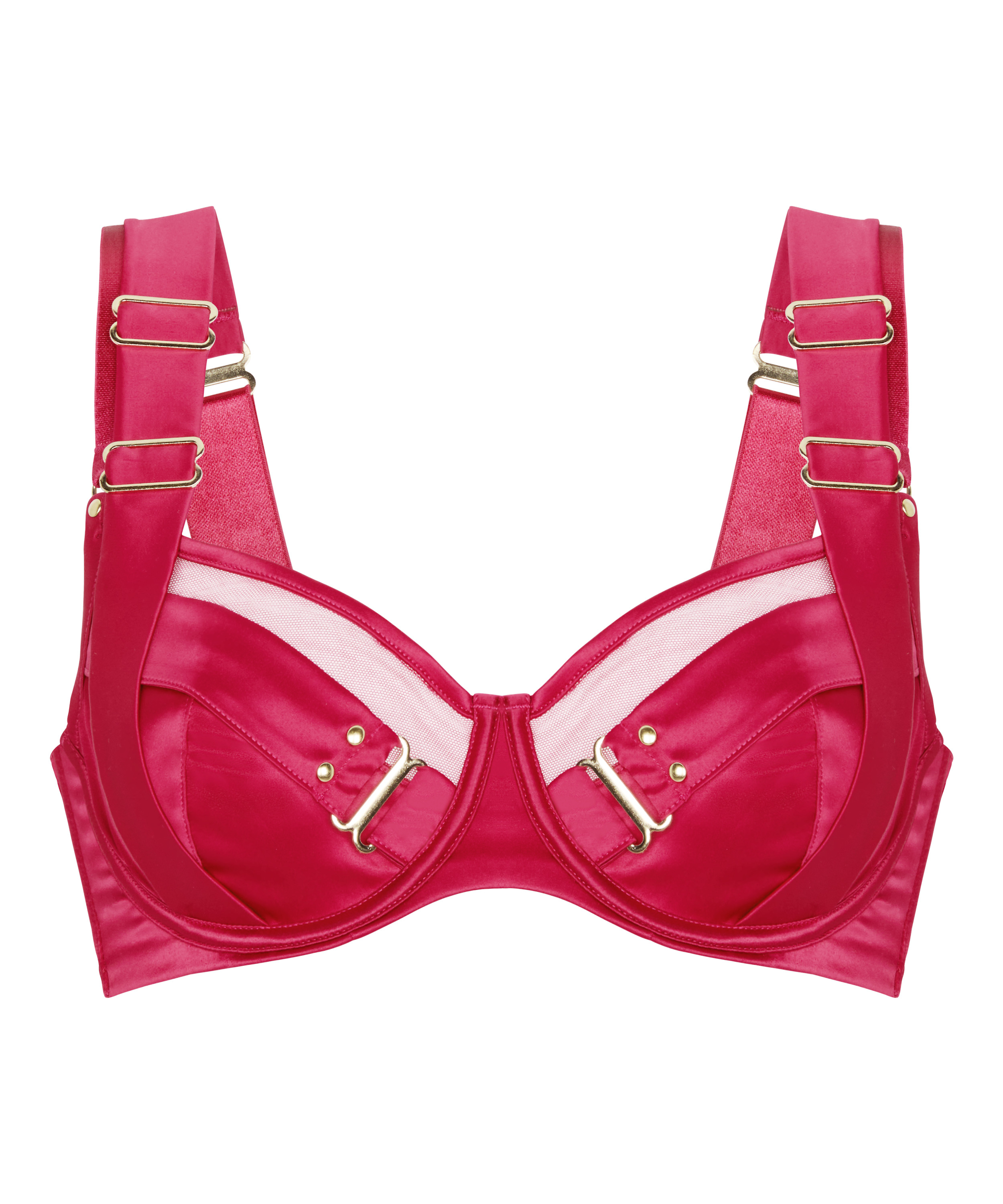 Non-Padded Underwired Bra Colette, Pink, main
