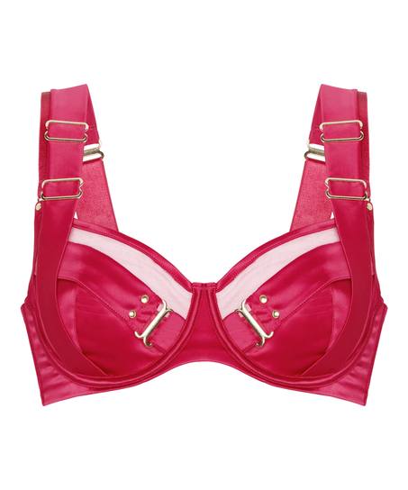 Non-Padded Underwired Bra Colette, Pink