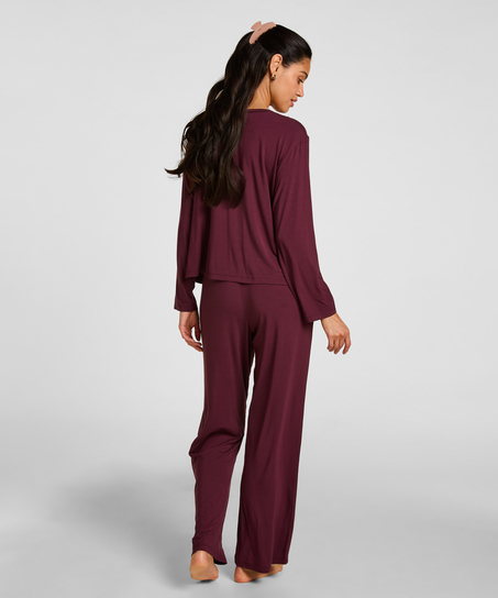Essential Jersey Long-Sleeved Jacket, Purple